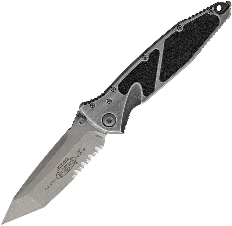 Microtech Socom Elite T/E Linerlock AP Folding Knife [161-11APWME] — view 1