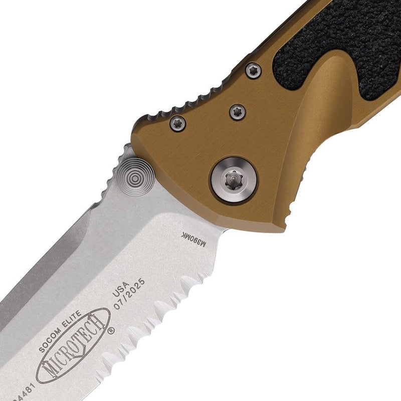 Microtech Socom Elite T/E Linerlock SW [161-11TA]