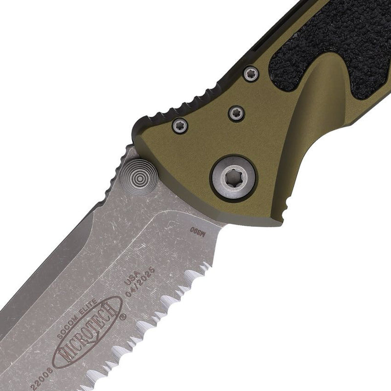 Microtech Socom Elite T\E Linerlock OD [161-12APOD]