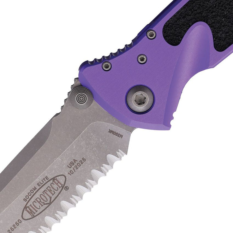 Microtech Socom Elite T\E Linerlock AP [161-12APPU]