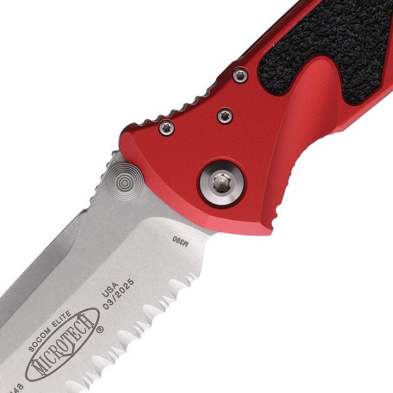 Microtech Socom Elite Linerlock Red [161-12RD]