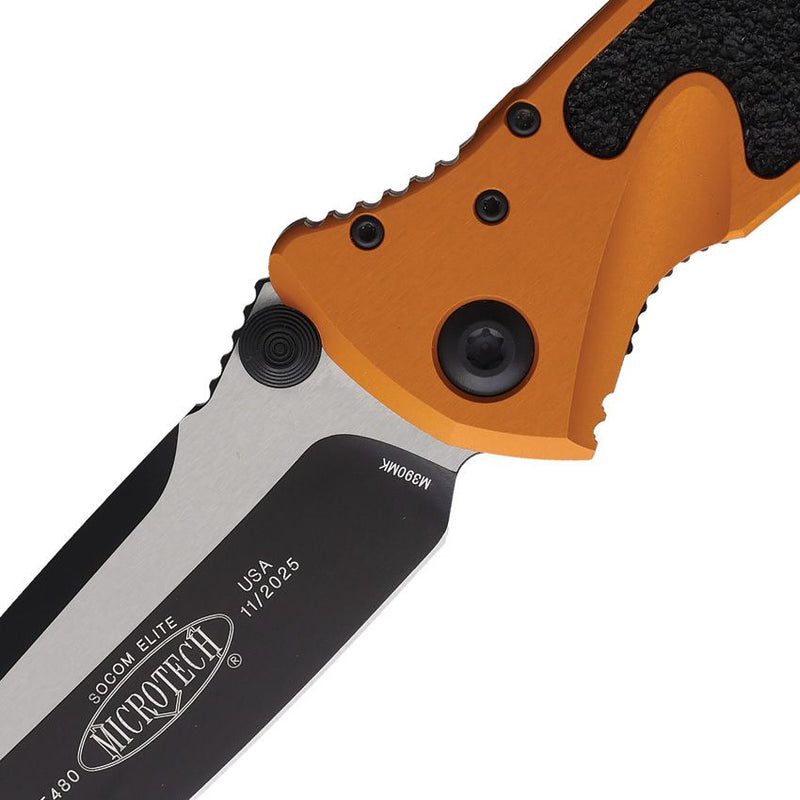 Microtech Socom Elite T/E Linerlock Org [161-1OT]