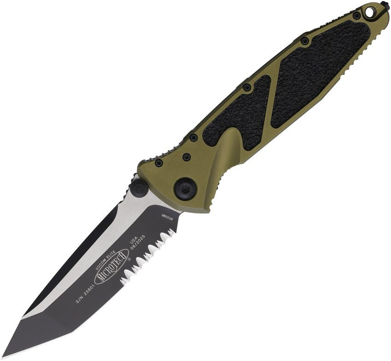 Microtech Socom Elite S\E Linerlock OD [161-2OD]