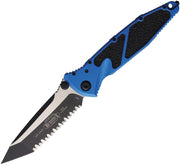 Microtech Socom Elite T\E Linerlock Blue [161-3BL]