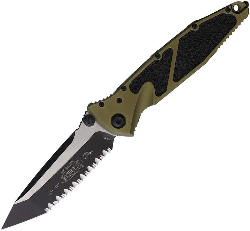Microtech Socom Elite T\E Linerlock OD [161-3OD]