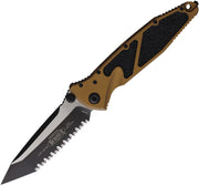 Microtech Socom Elite T\E Linerlock Tan [161-3TA]