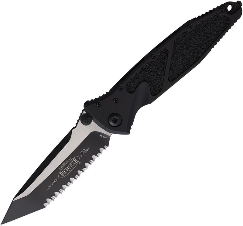 Microtech Socom Elite T/E Linerlock BLk [161-3T]