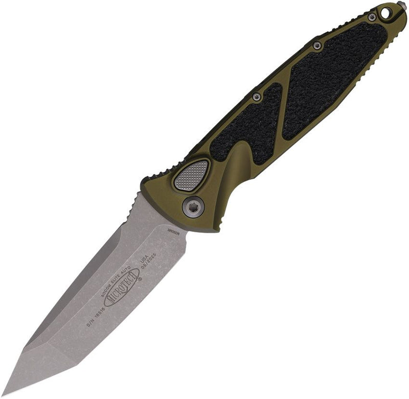 Microtech Auto Socom Elite Buttonlock [161A-10APOD]