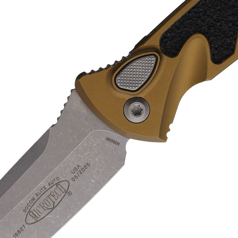 Microtech Auto Socom Elite Buttonlock [161A-10APTA]
