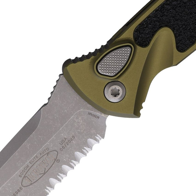 Microtech Auto Socom Elite Buttonlock [161A-11APOD]