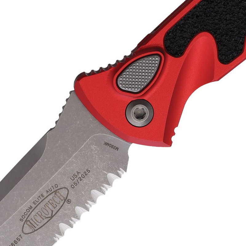 Microtech Auto Socom Elite Buttonlock [161A-11APRD]