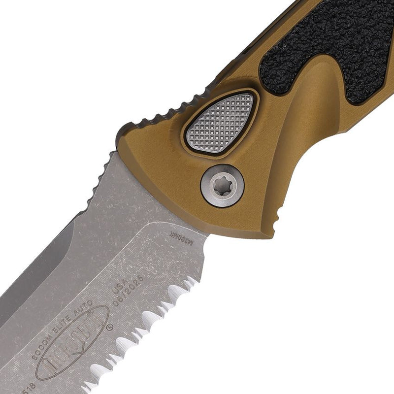 Microtech Auto Socom Elite T/E Buttonloc [161A-11APTA]