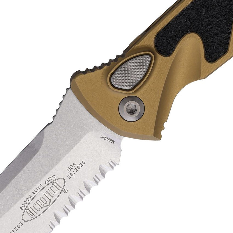 Microtech Auto Socom Elite Buttonlock [161A-11TA]