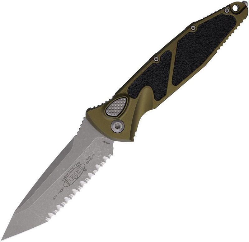 Microtech Auto Socom Elite Buttonlock [161A-12APOD]