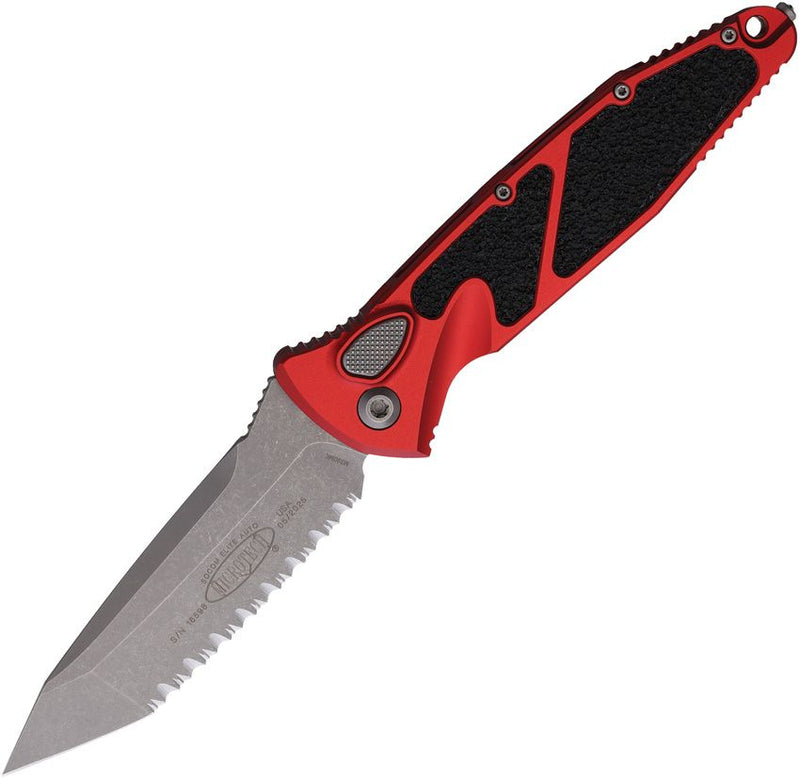 Microtech Auto Socom Elite Buttonlock [161A-12APRD]