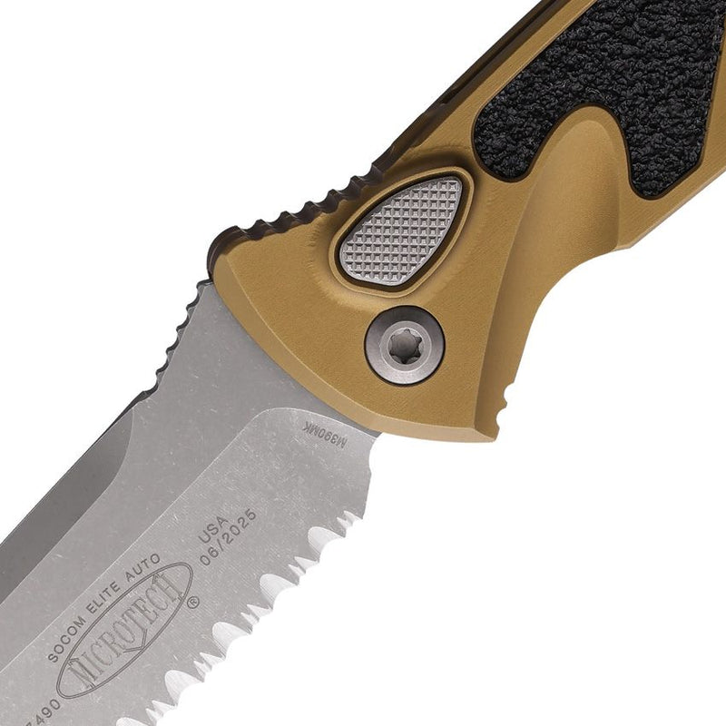 Microtech Auto Socom Elite Buttonlock [161A-12APTA]