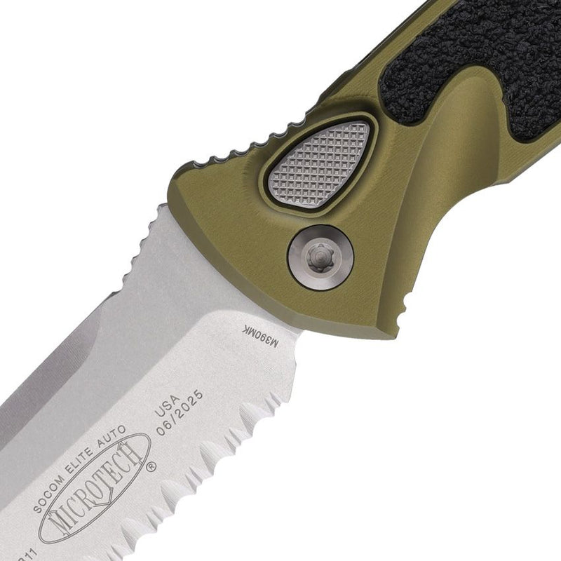 Microtech Auto Socom Elite Buttonlock [161A-12OD]