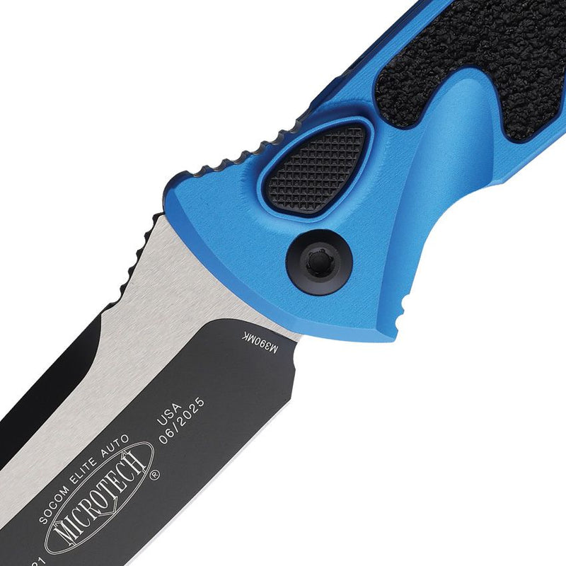 Microtech Auto Socom Elite Buttonlock Bl [161A-1BL]