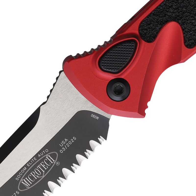 Microtech Auto Socom Elite Buttonlock [161A-2RD]