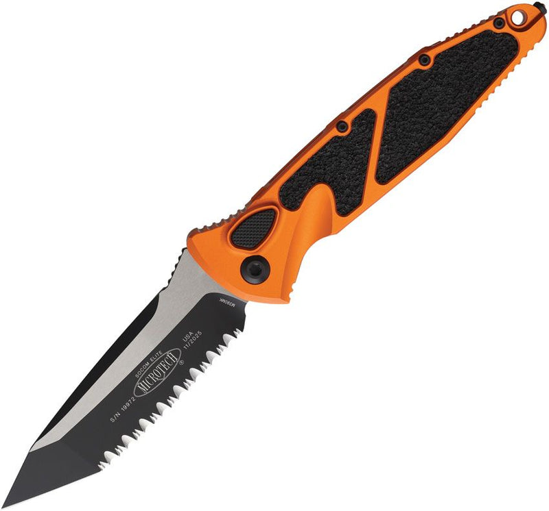 Microtech Auto Socom Elite Buttonlock [161A-3OR]