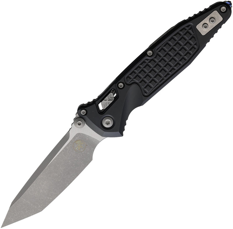 Microtech Socom RAM-LOK Tanto Apocalyptic Black Frag Folding Knife [161RL-10APFR] — view 1