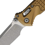 Microtech Socom RAM-LOK Tanto Apocalyptic Tan Frag Folding Knife [161RL-10APFRTA] — view 2