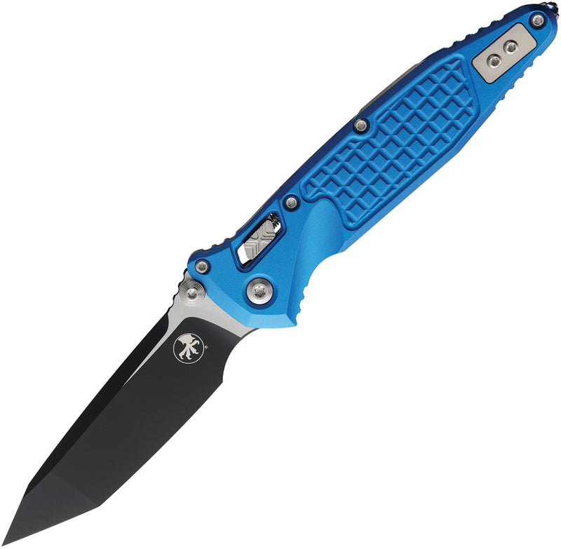 Microtech Socom Ram-Lok TE Frag Blue Folding Knife [161RL-1FRBL] — view 1