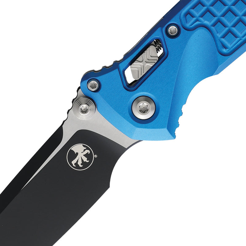 Microtech Socom Ram-Lok TE Frag Blue Folding Knife [161RL-1FRBL] — view 2
