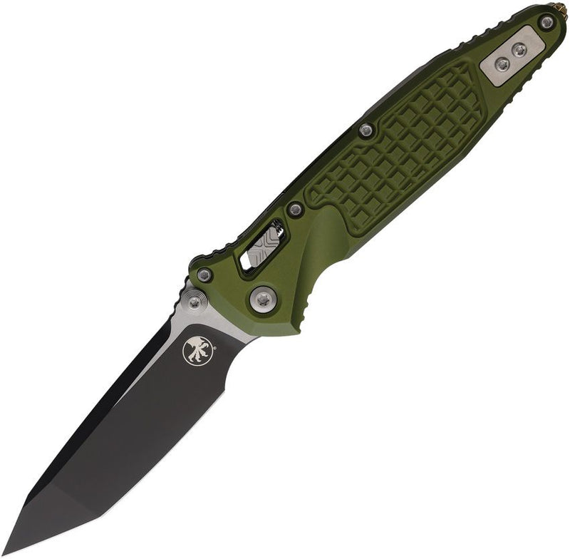 Microtech Socom Ram-Lok OD Green Aluminum Folding Knife [161RL-1FROD]