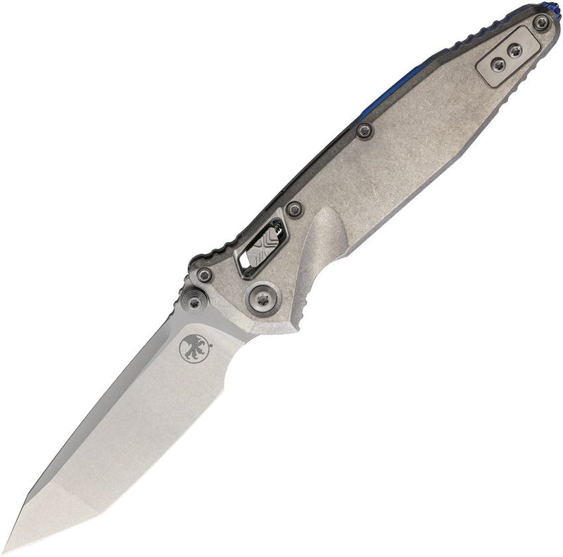 Microtech Socom Ram-Lok Marfione Select Smooth Titanium Folding Knife [161RLS-10MS3]