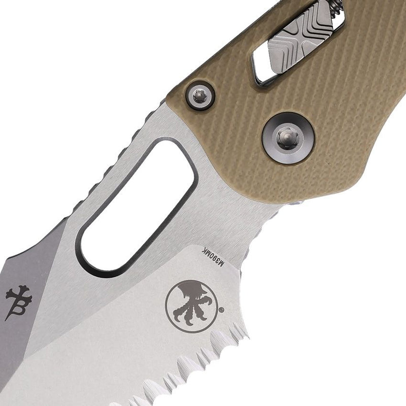 Microtech Stitch S/E Ram Lok Tan PS [169RL-11FLGTTA]