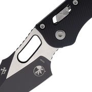 Microtech Stitch RAM-LOK Black Fluted Aluminum Two-Tone Folding Knife [169RL-1FL] - product view 2
