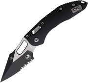 Microtech Stitch S/E Ram Lok Blk PS [169RL-2FLGTBK]