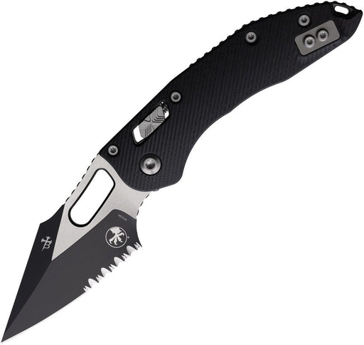 Microtech Stitch S/E Ram Lok Blk PS [169RL-2FLGTBK]