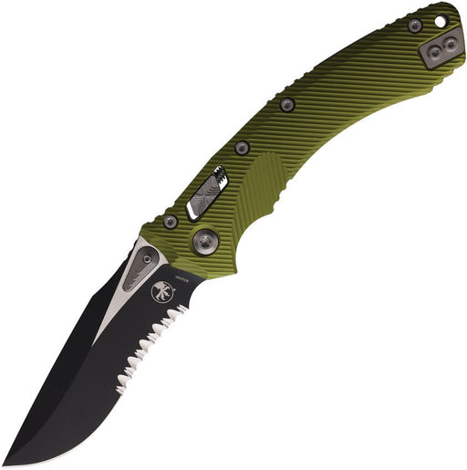 Microtech Amphibian S/E Ram-Lok OD PS OD Green (4") [137RL-2FLOD]