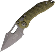 Microtech Auto Stitch S/E Button Lock OD [169-10APOD]