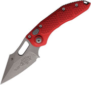 Microtech Auto Stitch S/E Button Lock AP [169-10APRD]