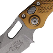 Microtech Auto Stitch S/E Button Lock Tn [169-10APTA]