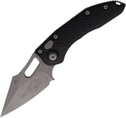 Microtech Auto Stitch S/E Button Lock AP [169-10AP]