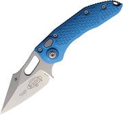 Microtech Auto Stitch S/E Button Lock Bl [169-10BL]