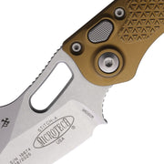 Microtech Auto Stitch S/E Button Lock Ta [169-10TA]