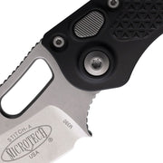 Microtech Auto Stitch S/E Button Lock SW [169-10]