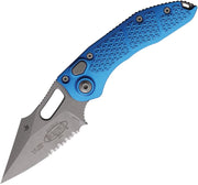 Microtech Auto Stitch S/E Button Lock Bl [169-11APBL]