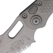 Microtech Auto Stitch S/E Button Lock PS [169-11APNC]