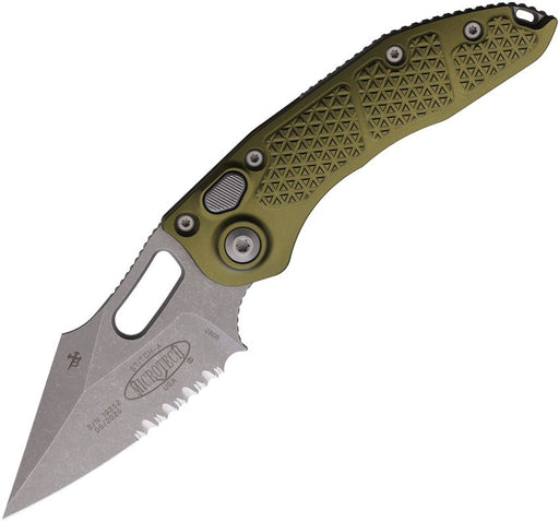 Microtech Auto Stitch Button Lock OD [169-11APOD]