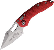 Microtech Auto Stitch S/E Button Lock Rd [169-11RD]