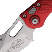 Microtech Auto Stitch S/E Button Lock Rd [169-11RD]