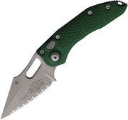 Microtech Auto Stitch S/E Button Lock Em [169-12APEG]