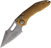 Microtech Auto Stitch S/E Button Lock Tn [169-12APTA]
