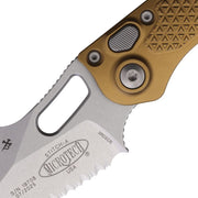 Microtech Auto Stitch S/E Button Lock SW [169-12TA]